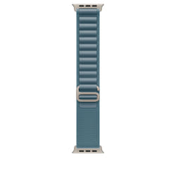 Apple MFTK4ZM/A accessorio indossabile intelligente Band Blu Titanio, Poliestere, Spandex