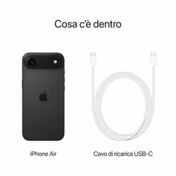 Apple iPhone Air 512 GB Nero Siderale - Vista aggiuntiva 8