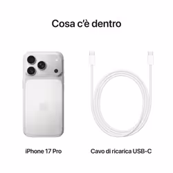 Apple iPhone 17 Pro 1 TB Argento - Vista aggiuntiva 8