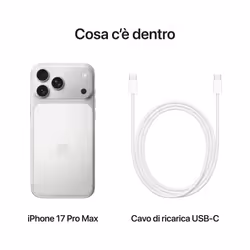Apple iPhone 17 Pro Max 512 GB Argento - Vista aggiuntiva 8