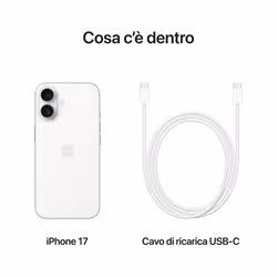 Apple iPhone 17 256 GB Bianco - Vista aggiuntiva 8