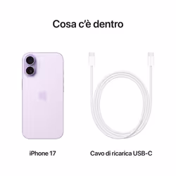 Apple iPhone 17 256 GB Lavanda - Vista aggiuntiva 8