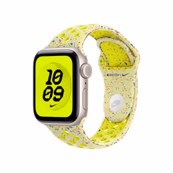 Apple MG9W4ZM/A accessorio indossabile intelligente Band Giallo Alluminio, Fluoroelastomero - Vista aggiuntiva 2
