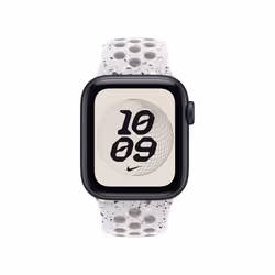 Apple MGA04ZM/A accessorio indossabile intelligente Band Grigio Alluminio, Fluoroelastomero - Vista aggiuntiva 3