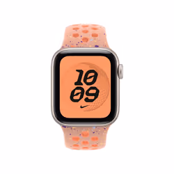 Apple MGA64ZM/A accessorio indossabile intelligente Band Rosa Alluminio, Fluoroelastomero - Vista aggiuntiva 3