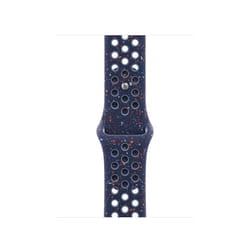 Apple MGA74ZM/A accessorio indossabile intelligente Band Blu Alluminio, Fluoroelastomero