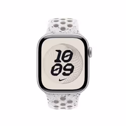 Apple MGAH4ZM/A accessorio indossabile intelligente Band Grigio Alluminio, Fluoroelastomero - Vista aggiuntiva 3