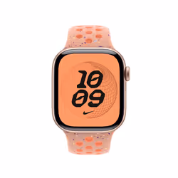 Apple MGAU4ZM/A accessorio indossabile intelligente Band Rosa Alluminio, Fluoroelastomero - Vista aggiuntiva 3