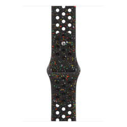 Apple MGC34ZM/A accessorio indossabile intelligente Band Nero Alluminio, Fluoroelastomero