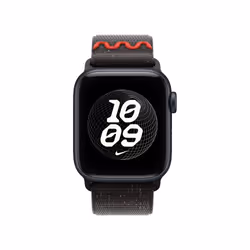 Apple Nike Sport Loop Band Nero Nylon, Poliestere riciclato, Spandex - Vista aggiuntiva 3
