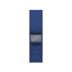 Apple Nike Sport Loop Band Blu Nylon, Poliestere riciclato, Spandex