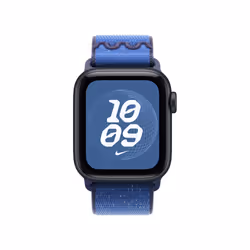 Apple Nike Sport Loop Band Blu Nylon, Poliestere riciclato, Spandex - Vista aggiuntiva 3