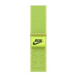 Apple Nike Sport Loop Band Verde chiaro Nylon, Poliestere riciclato, Spandex