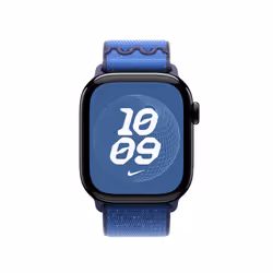 Apple Nike Sport Loop Band Blu Nylon, Poliestere riciclato, Spandex - Vista aggiuntiva 3