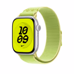 Apple MGD24ZM/A accessorio indossabile intelligente Band Giallo Nylon, Poliestere, Spandex - Vista aggiuntiva 2