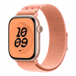 Apple MGD54ZM/A accessorio indossabile intelligente Band Rosa Nylon, Poliestere riciclato, Spandex - Vista aggiuntiva 2
