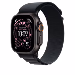 Apple MG9H4ZM/A accessorio indossabile intelligente Band Nero Titanio, Poliestere, Spandex - Vista aggiuntiva 2