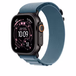 Apple MG9K4ZM/A accessorio indossabile intelligente Band Blu Titanio, Poliestere, Spandex - Vista aggiuntiva 2