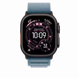 Apple MG9M4ZM/A accessorio indossabile intelligente Band Blu Titanio, Poliestere, Spandex - Vista aggiuntiva 3