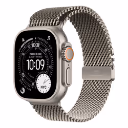 Apple MGHP4ZM/A accessorio indossabile intelligente Band Naturale Titanio - Vista aggiuntiva 2