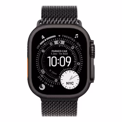 Apple MGHU4ZM/A accessorio indossabile intelligente Band Nero Titanio - Vista aggiuntiva 3