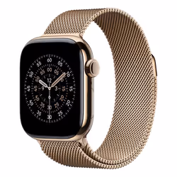 Apple MGHW4ZM/A accessorio indossabile intelligente Band Oro Acciaio inox - Vista aggiuntiva 2
