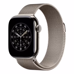 Apple MGHY4ZM/A accessorio indossabile intelligente Band Naturale Acciaio inox - Vista aggiuntiva 2
