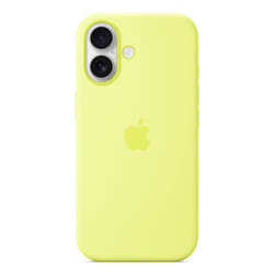 Apple Custodia MagSafe in silicone per iPhone 17 - Giallo neon