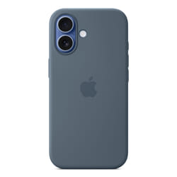 Apple Custodia MagSafe in silicone per iPhone 17 - Blu salmastro