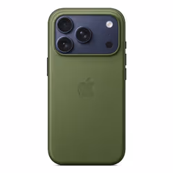 Apple Custodia MagSafe in tessuto TechWoven per iPhone 17 Pro - Verde - Vista aggiuntiva 3