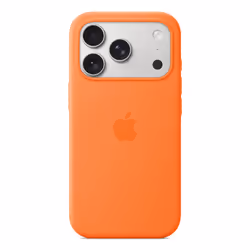 Apple Custodia MagSafe in silicone per iPhone 17 Pro - Arancione - Vista aggiuntiva 2