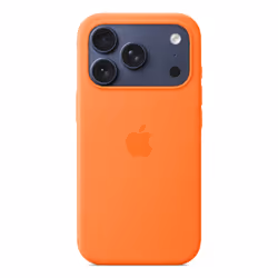 Apple Custodia MagSafe in silicone per iPhone 17 Pro - Arancione - Vista aggiuntiva 3