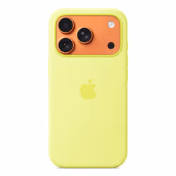 Apple Custodia MagSafe in silicone per iPhone 17 Pro - Giallo neon - Vista aggiuntiva 2