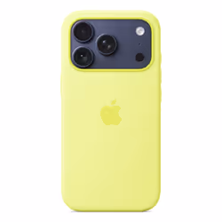 Apple Custodia MagSafe in silicone per iPhone 17 Pro - Giallo neon - Vista aggiuntiva 3