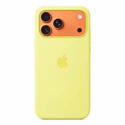 Apple Custodia MagSafe in silicone per iPhone 17 Pro Max - Giallo neon - Vista aggiuntiva 2