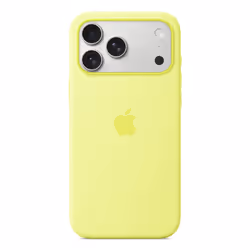 Apple Custodia MagSafe in silicone per iPhone 17 Pro Max - Giallo neon - Vista aggiuntiva 3