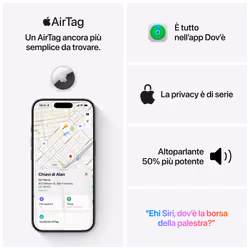 Apple AirTag - confezione da 1 - Vista aggiuntiva 5