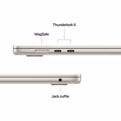 Apple MacBook Air 15" M5 chip 10‑core CPU 10‑core GPU, 16GB, 1TB SSD - Galassia - Vista aggiuntiva 6