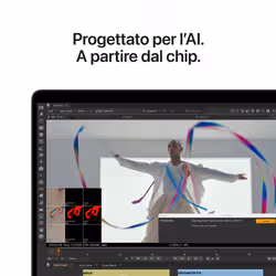 Apple MacBook Pro 16" M5 Pro chip 18‑core CPU 20‑core GPU, 48GB, 1TB SSD - Nero siderale - Vista aggiuntiva 4