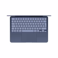 Apple MacBook Neo 13"A18 Pro chip 6‑core CPU 5‑core GPU 8GB 512GB SSD Touch ID - Indaco - Vista aggiuntiva 2