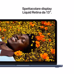 Apple MacBook Neo 13"A18 Pro chip 6‑core CPU 5‑core GPU 8GB 512GB SSD Touch ID - Indaco - Vista aggiuntiva 5