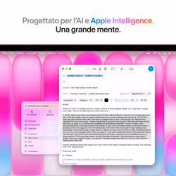 Apple MacBook Neo 13"A18 Pro chip 6‑core CPU 5‑core GPU 8GB 512GB SSD Touch ID - Rosa pastello - Vista aggiuntiva 7