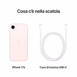Apple iPhone 17e 256GB Rosa Chiaro - Vista aggiuntiva 7