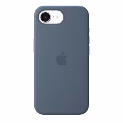 Apple Custodia MagSafe in silicone per iPhone 17e - Blu salmastro - Vista aggiuntiva 2