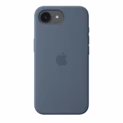 Apple Custodia MagSafe in silicone per iPhone 17e - Blu salmastro - Vista aggiuntiva 3