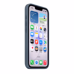Apple Custodia MagSafe in silicone per iPhone 17e - Blu salmastro - Vista aggiuntiva 4