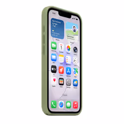 Apple Custodia MagSafe in silicone per iPhone 17e - Muschio chiaro - Vista aggiuntiva 4
