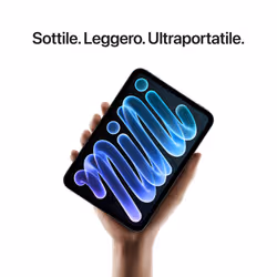 Apple iPad mini Wi-Fi 512GB Vetro nanotexture - Mezzanotte (A20 Pro) - Vista aggiuntiva 3