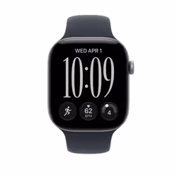 Apple Cinturino Sport blu marino (46 mm) - M/L - Vista aggiuntiva 3