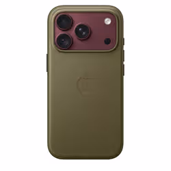 Apple Custodia MagSafe in tessuto TechWoven per iPhone 18 Pro - Oliva - Vista aggiuntiva 2